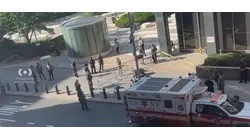 Veteran accused of setting fire, firing pellet gun outside federal building now in custody
