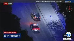 Three in custody after two CHP PIT maneuvers end chaotic chase in Tarzana