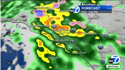 Rain timeline: Storm returns to SoCal Thursday