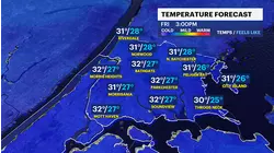 BITTER BLAST: Frigid start with increasing clouds, light snow arrives tonight in The Bronx