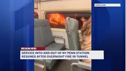 NJ Transit service resumes after Amtrak fire that injured 5; residual delays expected