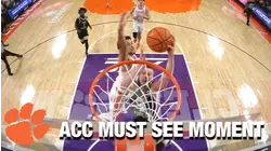 Clemson's Chase Hunter Atones For His Mistake With An Amazing Block | ACC Must See Moment