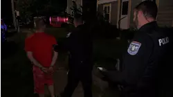 High School Football Game Shooting