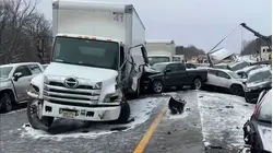 La ola de frío que abarca casi la mitad de EE.UU. expone peligrosamente a muchos conductores