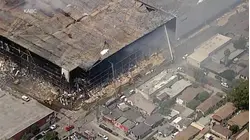 Health concerns mount as Los Angeles warehouse fire rages