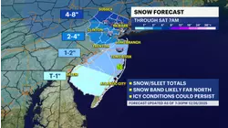 STORM WATCH: Dangerous, icy conditions expected into Saturday morning