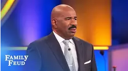Ben tries to clean it up with Steve Harvey. And FAILS... | Family Feud