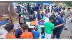 Families gather in Canarsie to receive resources at annual back-to-school event