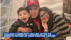Chicago leaders rally after ICE arrests dad of teen fighting cancer