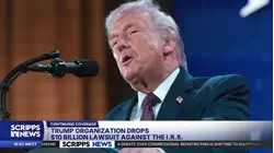 Trump drops $10B lawsuit against the IRS