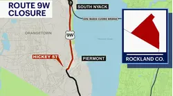 Traffic Alert: Section of Route 9W closing in both directions in Rockland County