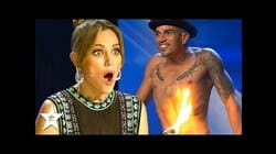Contestant Sets Himself On FIRE On Spain's Got Talent! | Got Talent Global