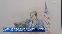 Man who filed lawsuit in CPD shooting takes stand in civil trial
