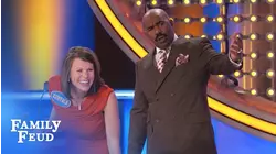 Well, a girl's gotta EAT!!! | Family Feud