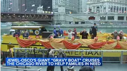 Gravy boat on Chicago River to help families in need