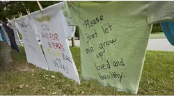 Fearless! Clothesline Project returns as domestic violence calls rise, funding concerns continue