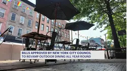Here to stay: City Council votes to make outdoor dining year round