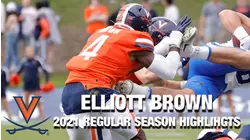 Elliott Brown 2021 Regular Season Highlights | Virginia LB