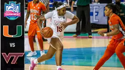 Miami vs. Virginia Tech ACC Women's Basketball Tournament Highlights (2021)