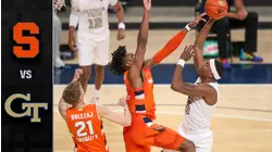 Syracuse vs. Georgia Tech Men's Basketball Highlights (2020-21)