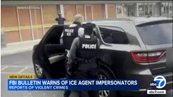 FBI warns of people impersonating ICE agents to commit violent crimes