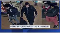 Police seek public's help identifying 4 suspects in violent Bay Plaza stabbing