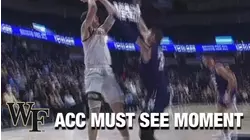 Wake Forest's Jake LaRavia Finds Gold In The Clutch | ACC Must See Moment