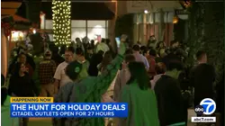 Shoppers flock to Citadel Outlets, other SoCal malls for Black Friday deals