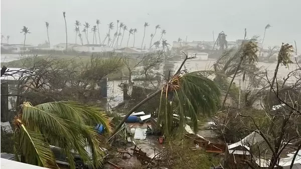 Hurricane Beryl upgraded to Category 5 as it moves across eastern ...