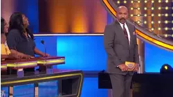 Steve Harvey is scared! | Family Feud