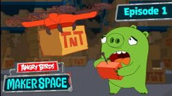 Angry Birds Makerspace - s1 | e1 - Drone Fail!