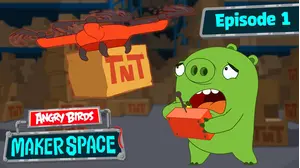 Angry Birds Makerspace - s1 | e1 - Drone Fail!