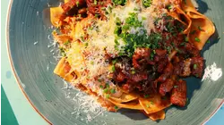 Chicken, Tempura, Frittata, and Ragu