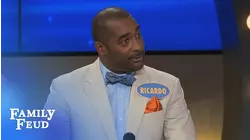 Steve meets The Reverend Wood! | Family Feud