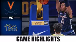 Virginia vs. Pitt Men's Basketball Highlights (2022-23)