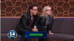 Dan Bucatinsky and Rachael Harris vs. Caroline Rhea and Rick Fox