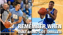 ACC Remember When: Duke's Thrilling 2020 OT Win at UNC