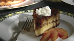 Nectarine Upside Down Chiffon Cake with Mary Bergin