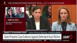 Eric Richins' Sister Gives Emotional Testimony Describing News of His Death