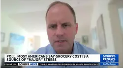 Most Americans say grocery costs are a major source of stress