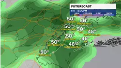 Chilly and breezy Wednesday in The Bronx; slow-moving storm to bring rain this weekend