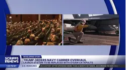 Trump orders Navy to ditch advanced aircraft launch system for steam catapults