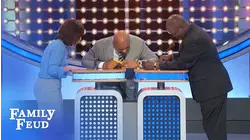 That's not the buzzer, Mike!!! | Family Feud