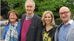Sally Phillips and Nigel Planer