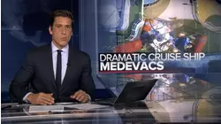 2 passengers airlifted from cruise ship at same time for unrelated health issues