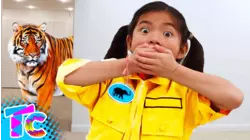 Emma's Pretend Zoo Escape!