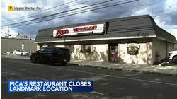 Pica's restaurant closes landmark location in Upper Darby