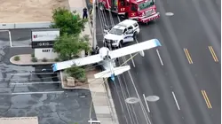 Small Plane Makes Emergency Landing on Busy Phoenix Road