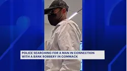 Man wanted in Commack bank robbery