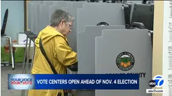 LA County opens more than 100 voting centers ahead of California's Nov. 4 special election